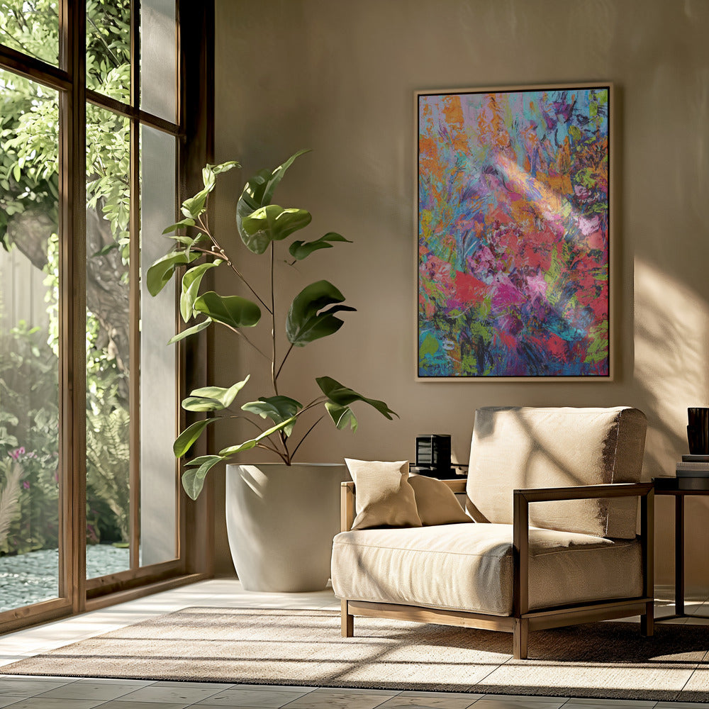 Ethereal Blossom Glow | Poster