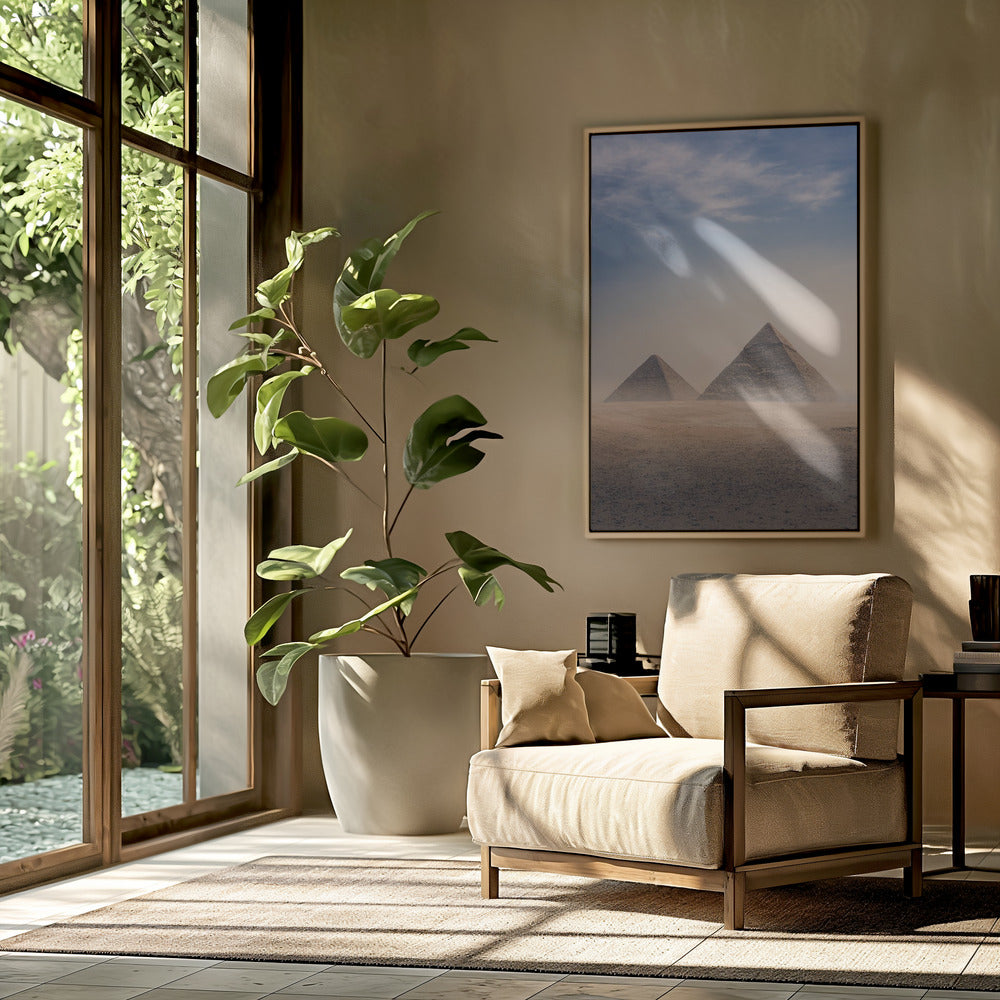 Great Pyramids of Giza, Cairo, Egypt | Poster