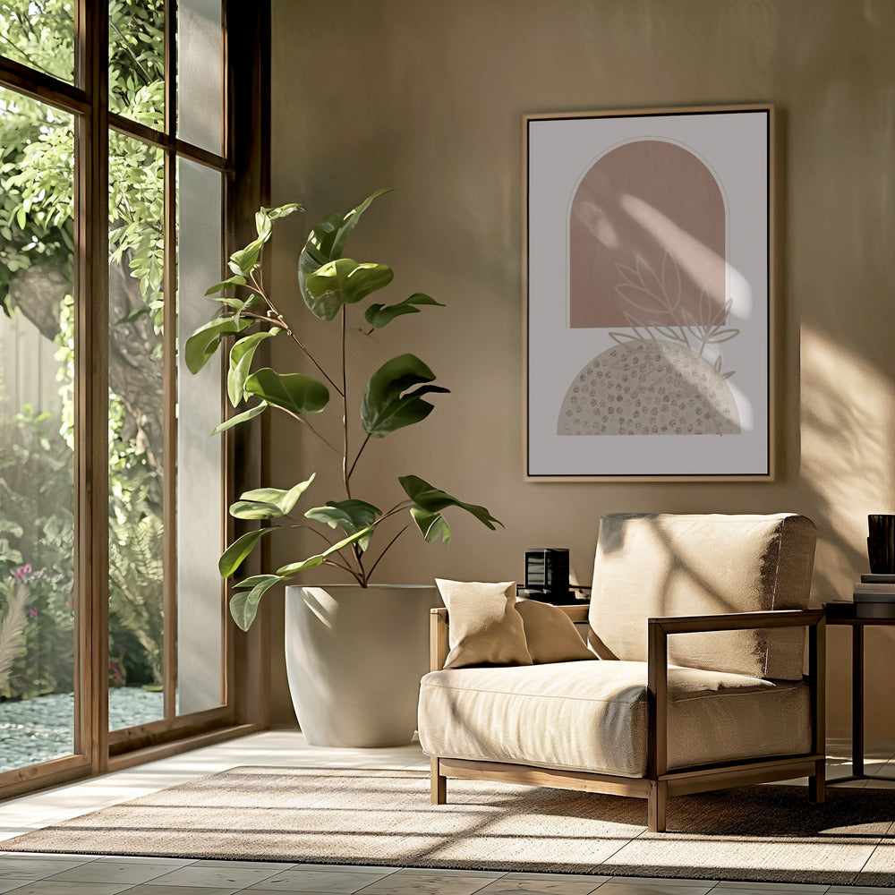 Boho Beige 1 | Poster