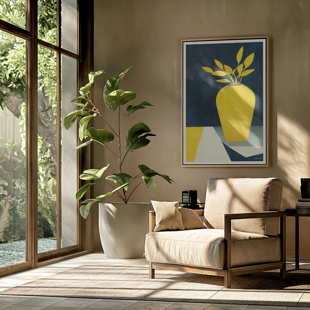 De Gele Bloemen | Poster