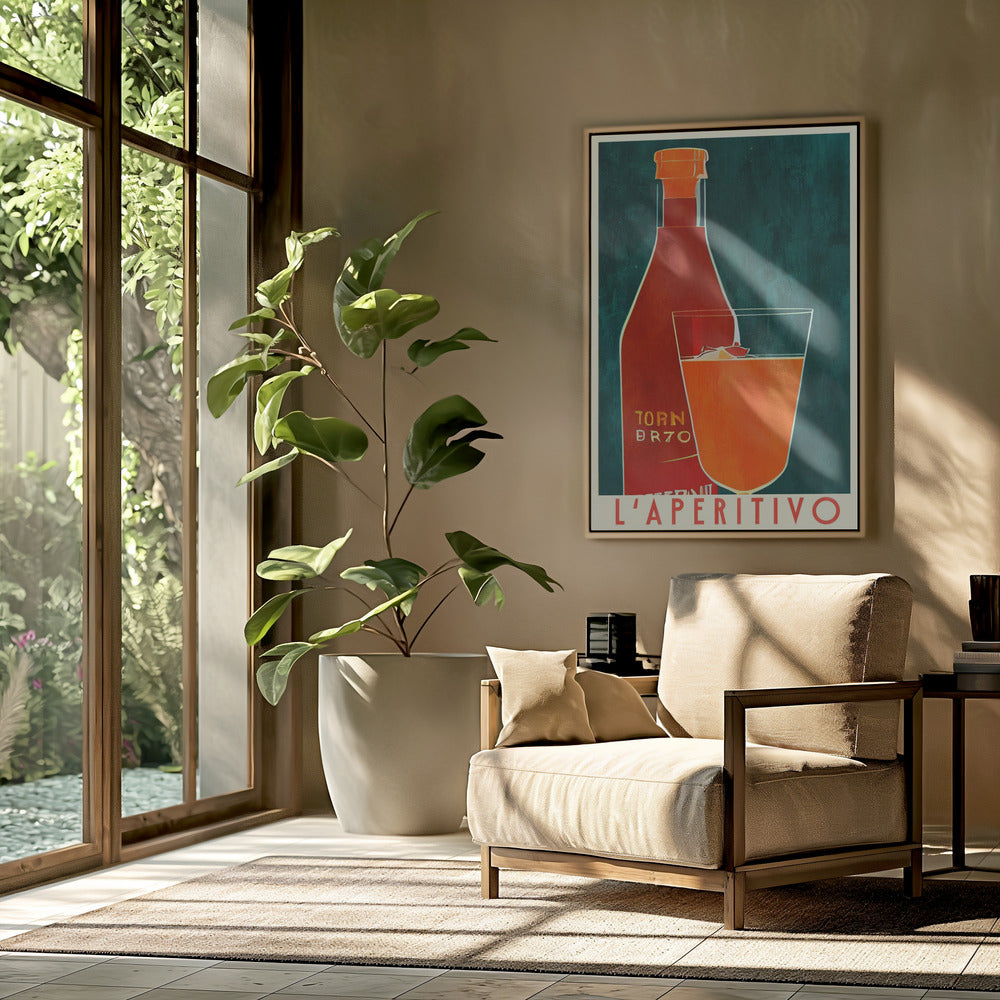 Het aperitief | Poster
