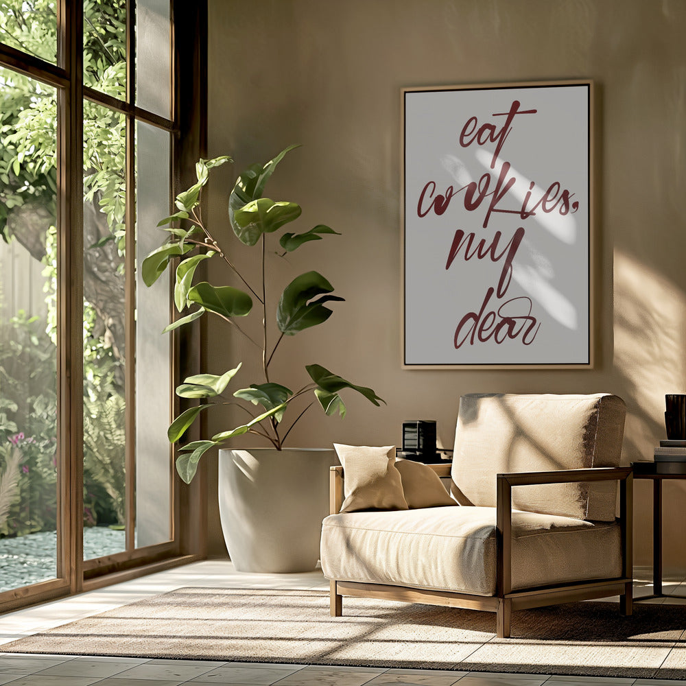 Eat Cookies, My Dear | Poster