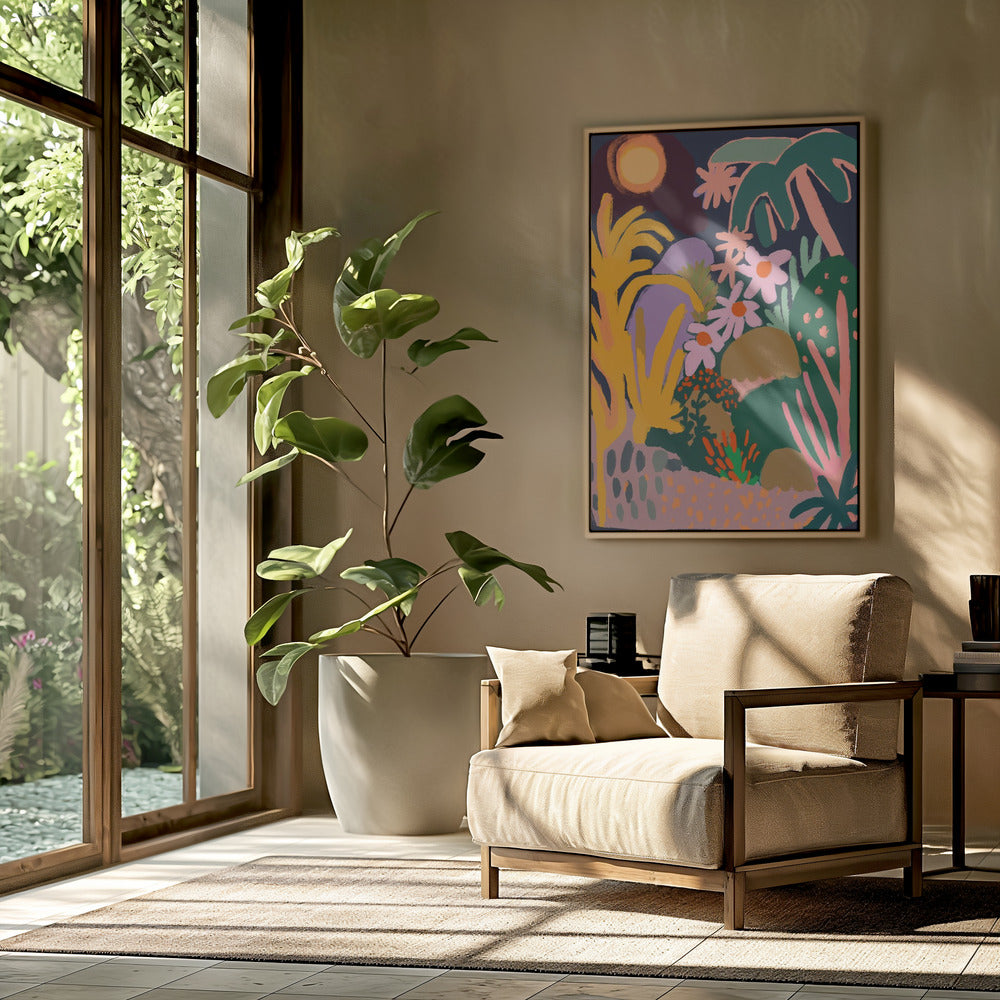 Levendige jungledroom | Poster