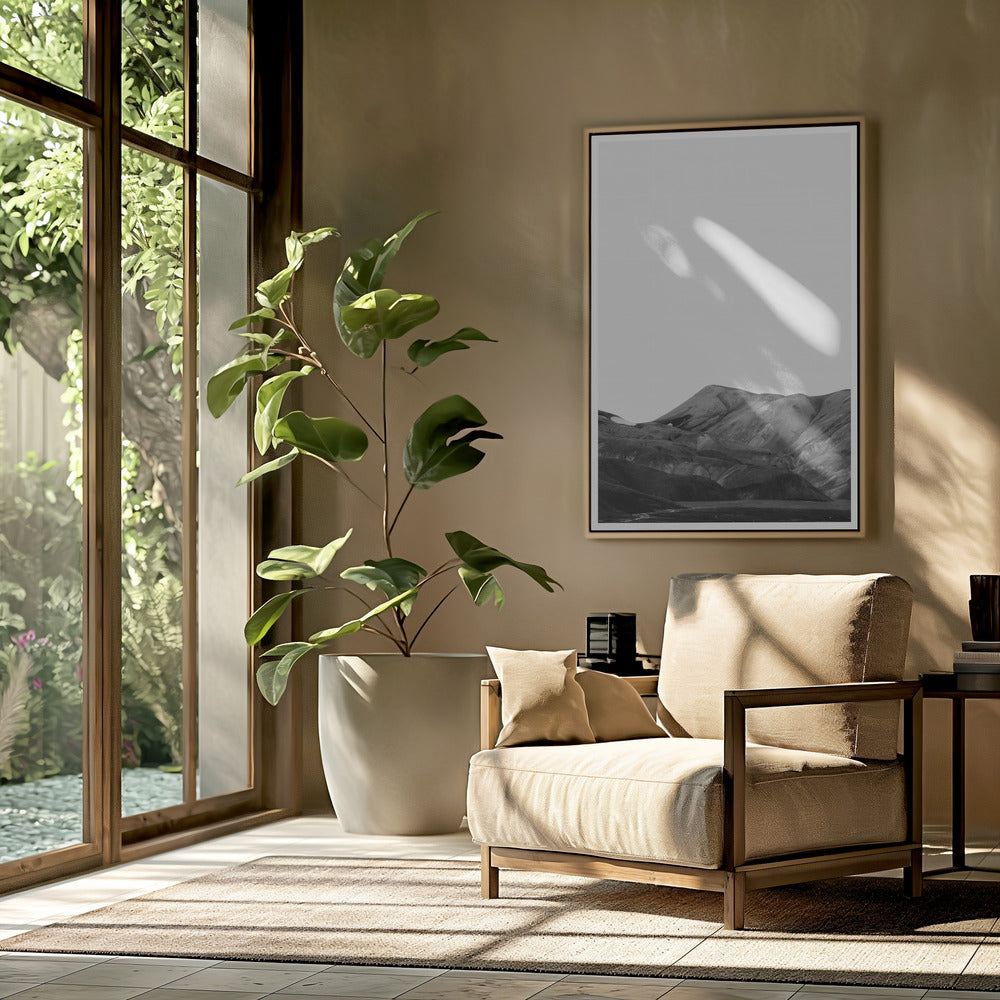 Monochrome bergen | Poster