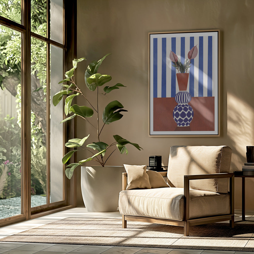 Striped Harmony | Poster