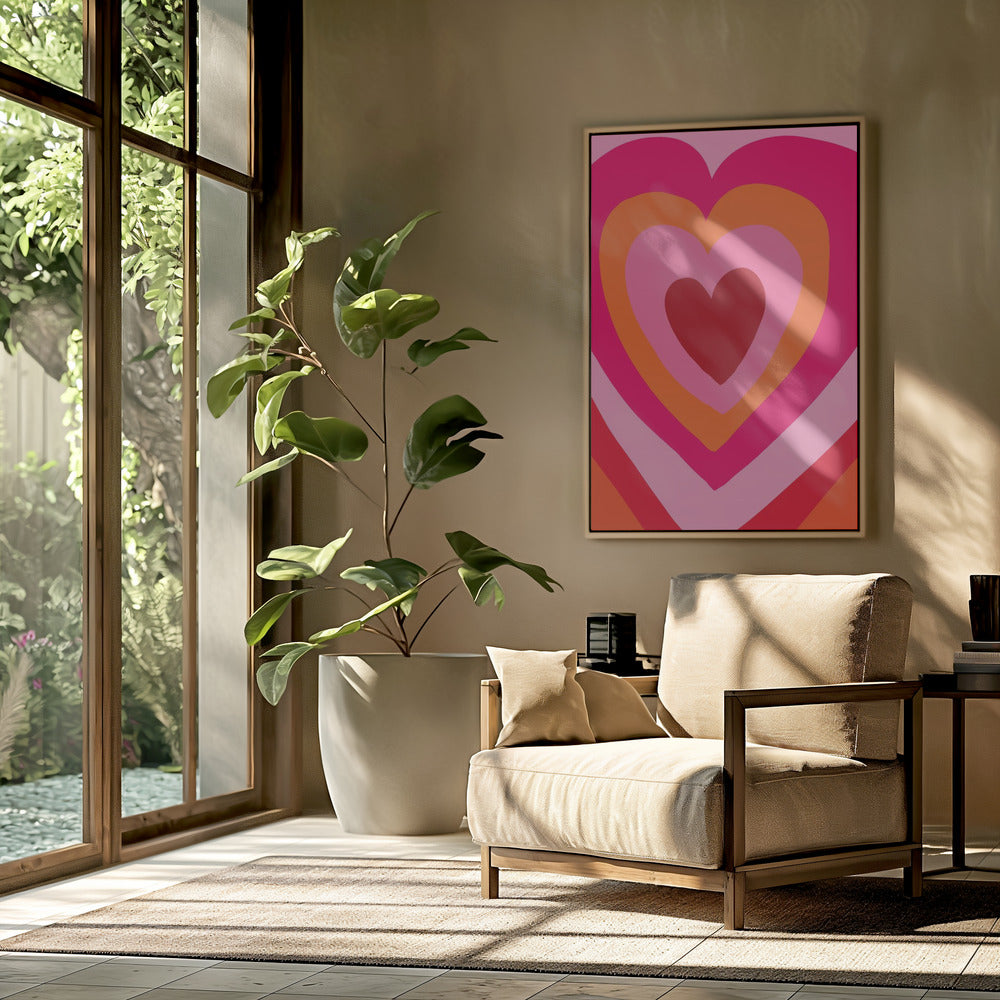 Heart Layers Harmony | Poster