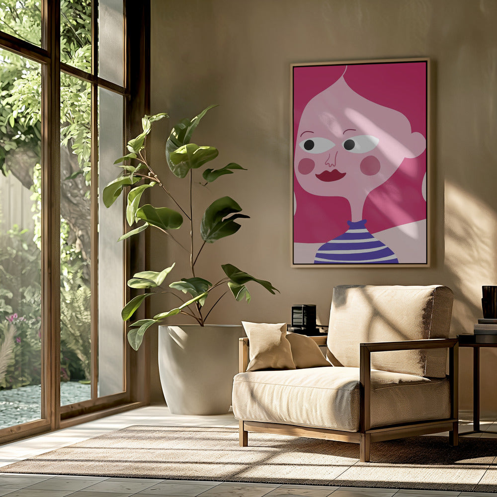 Whimsical Stripes | Poster