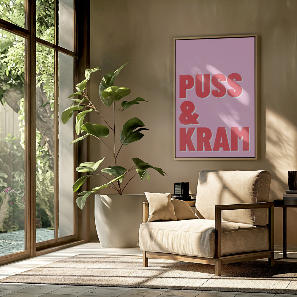 Knuffels en kusjes | Poster