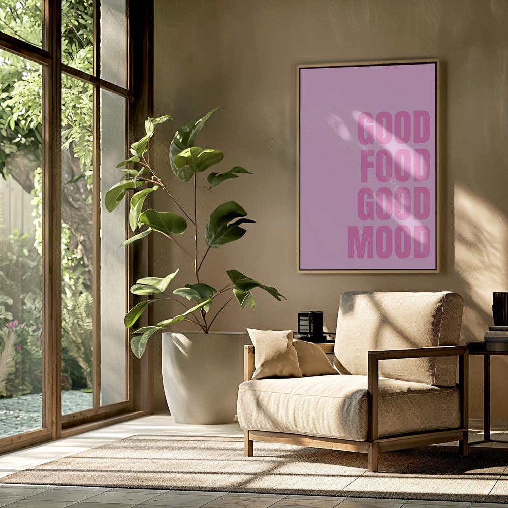 Alleen positieve vibes | Poster