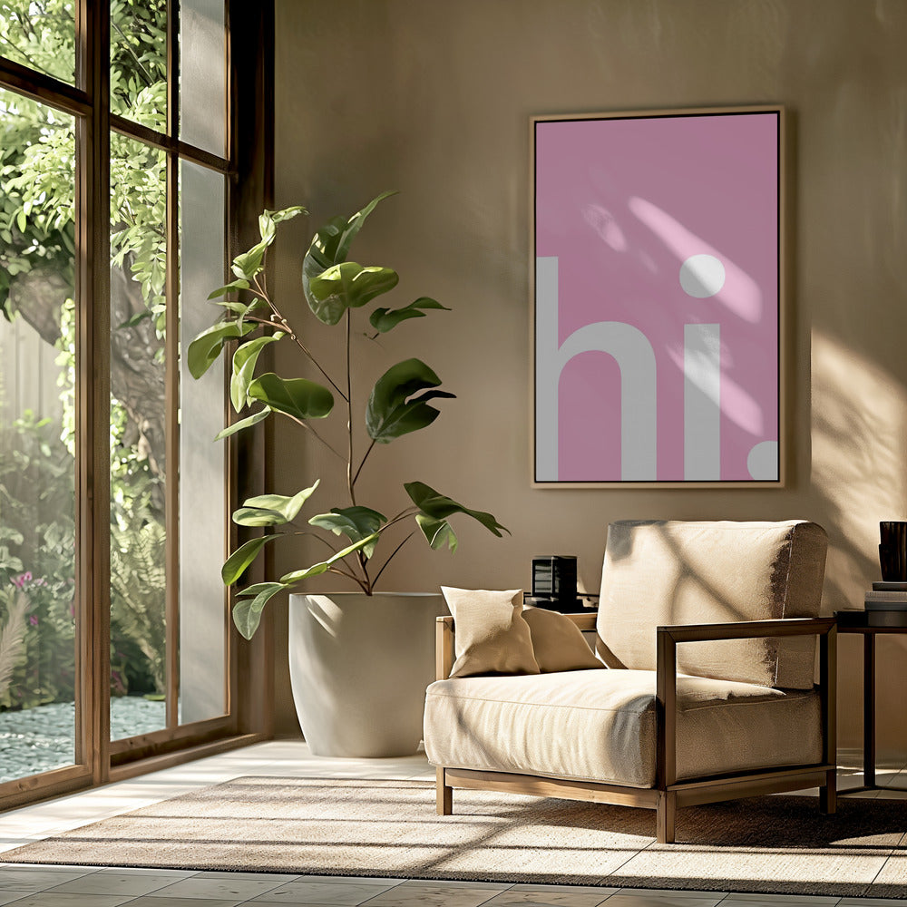 Pink Greeting | Poster