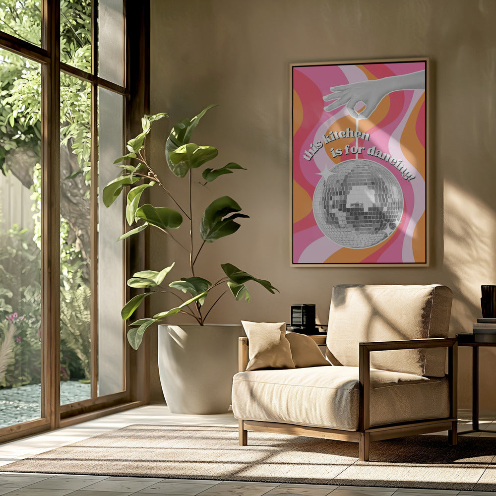 Disco Kitchen Vibes | Poster