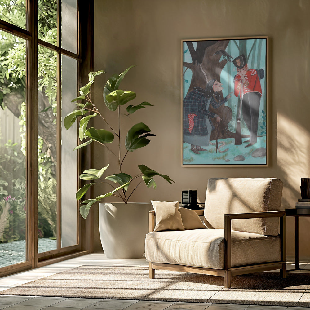 Sprookjessoldaat en de heks | Poster