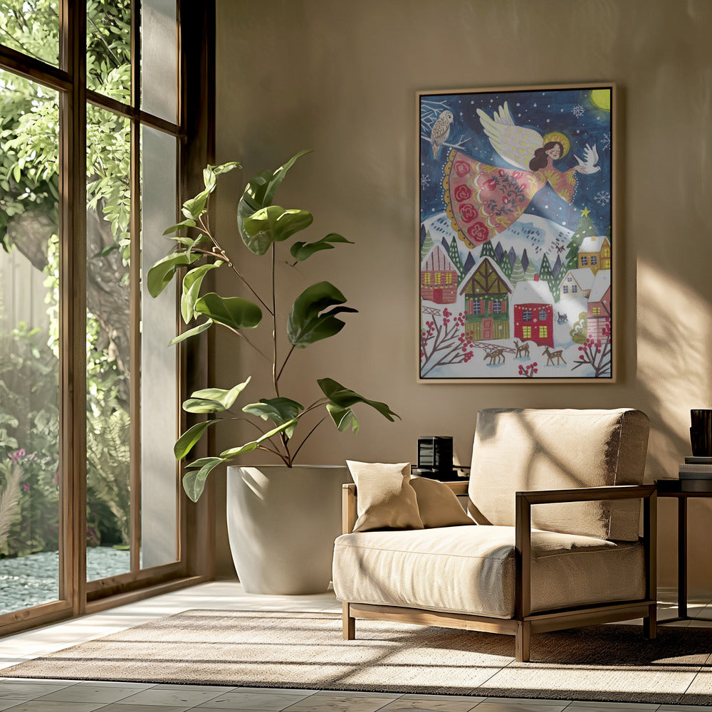 Angel of Peace Portrait | Poster
