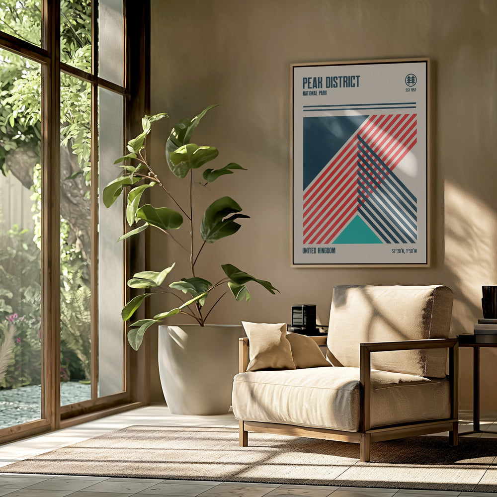 Reisposter Peak District National Park | Poster