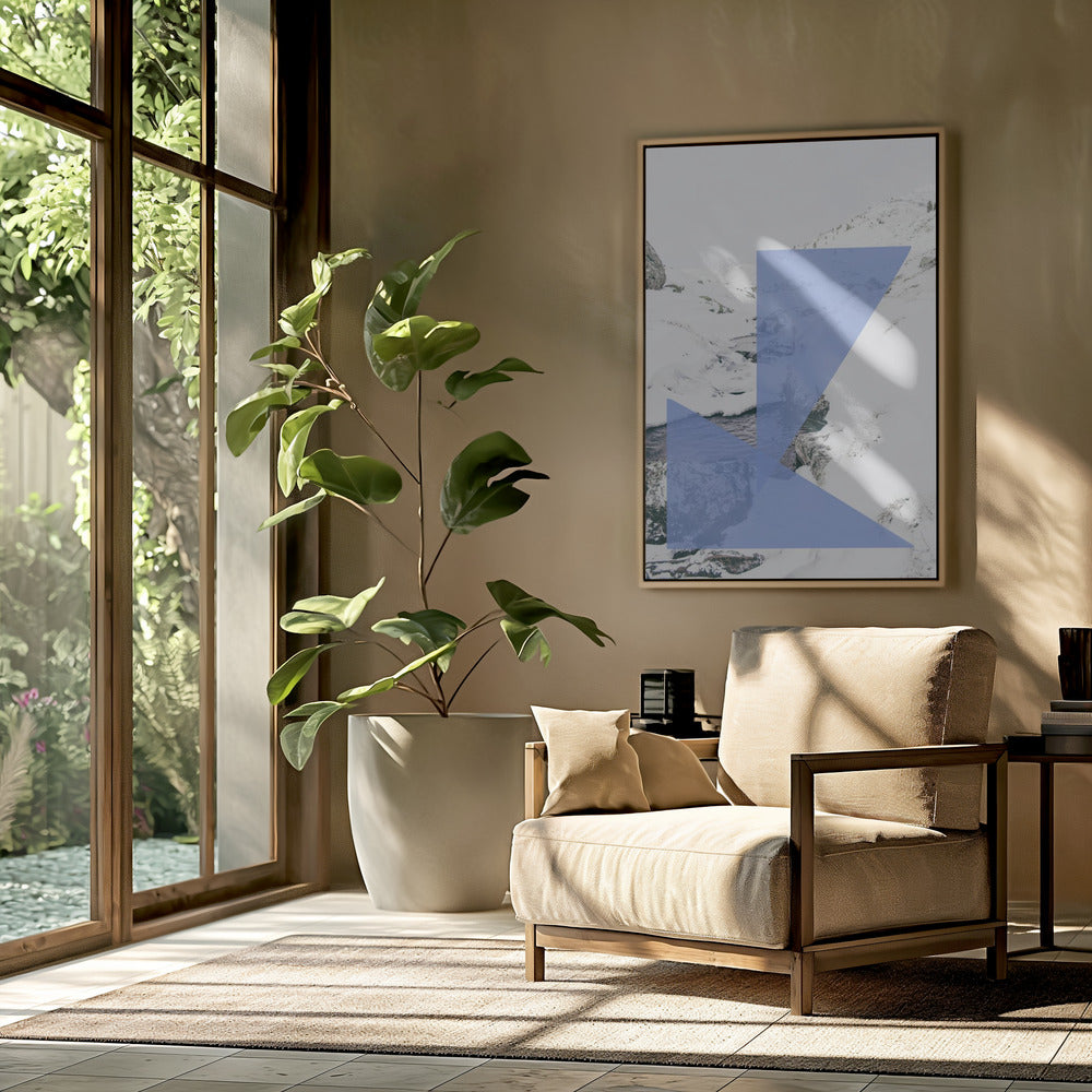 Geometrische sereniteit | Poster