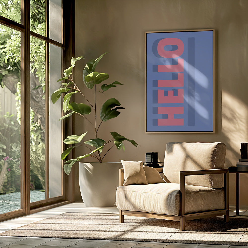Retro Groet | Poster