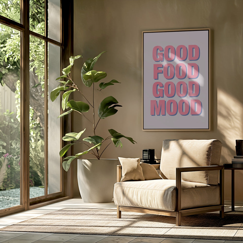 Positieve Vibes Maaltijd | Poster