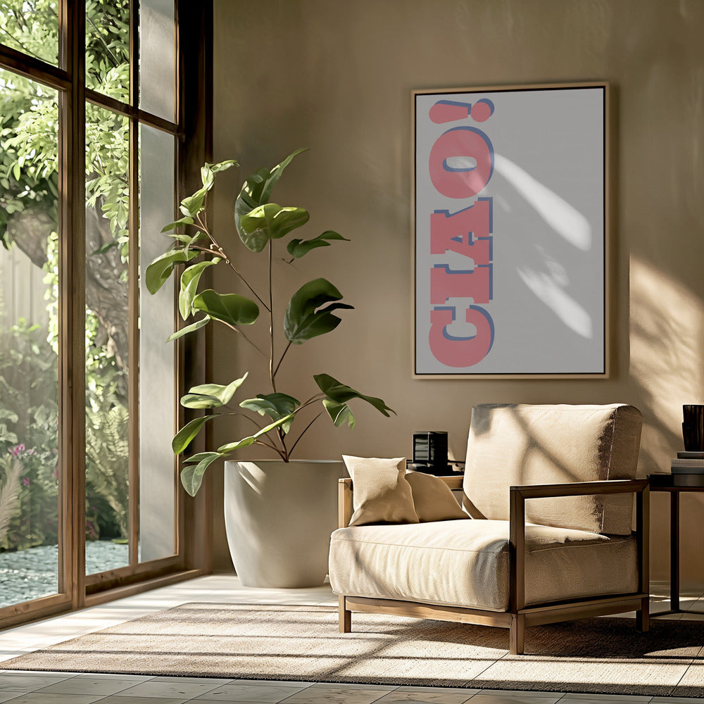Ciao Kleuren Burst | Poster