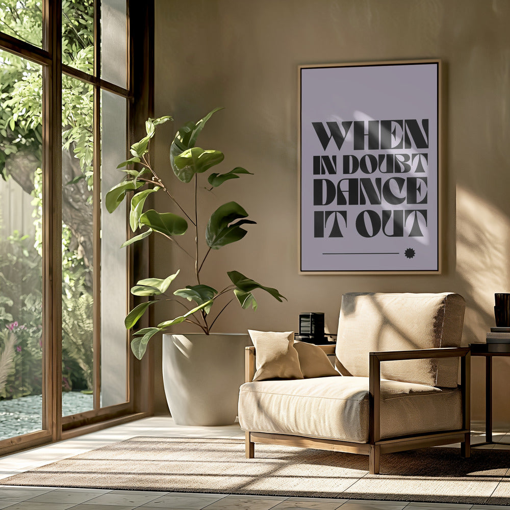 Dans de twijfels weg | Poster