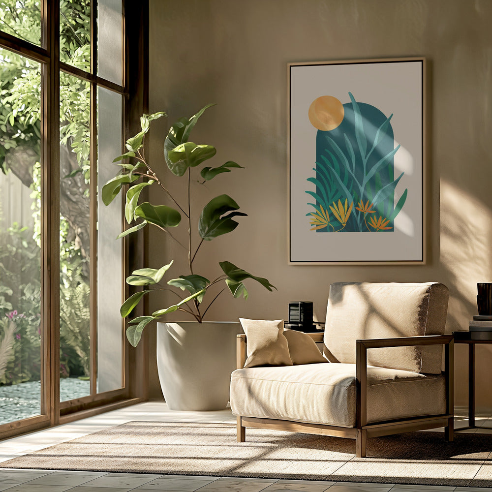 Lunas Mystieke Tuin | Poster