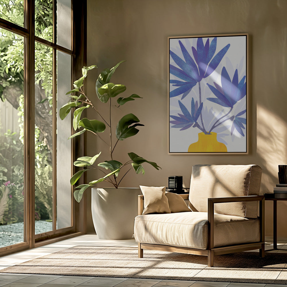 Indigo Bloemen | Poster