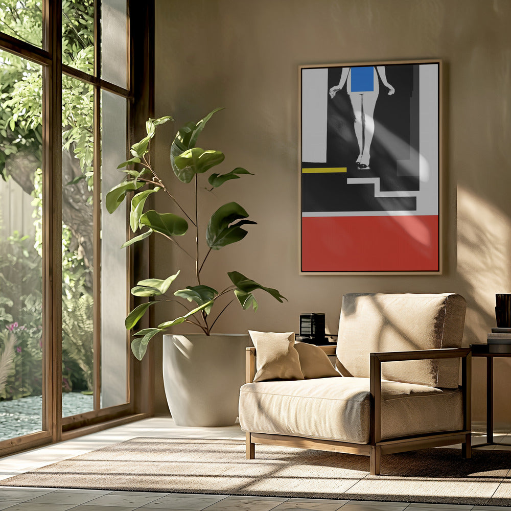 Fotocollage Dame nr. 3 | Poster