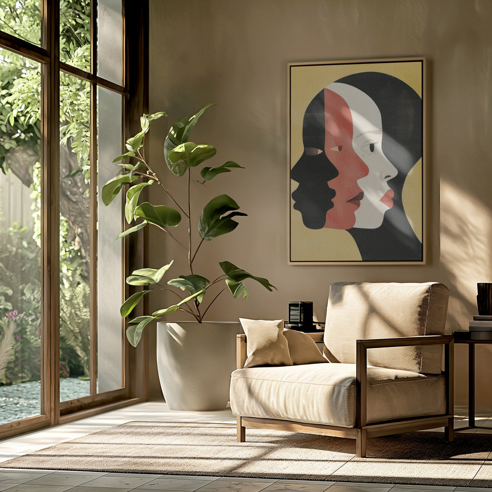Afrikaanse kunst Smooth 4 | Poster