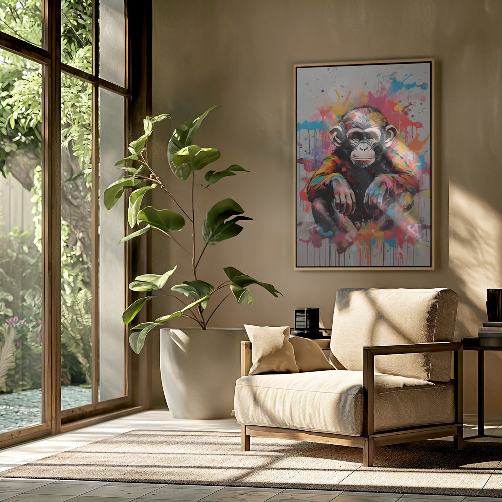 Monkey Pop Art | Poster