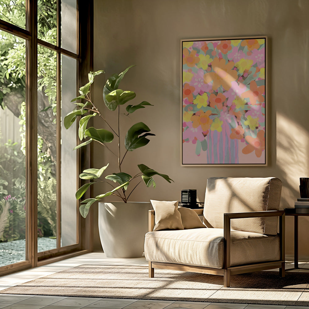 Levendige bloesems | Poster