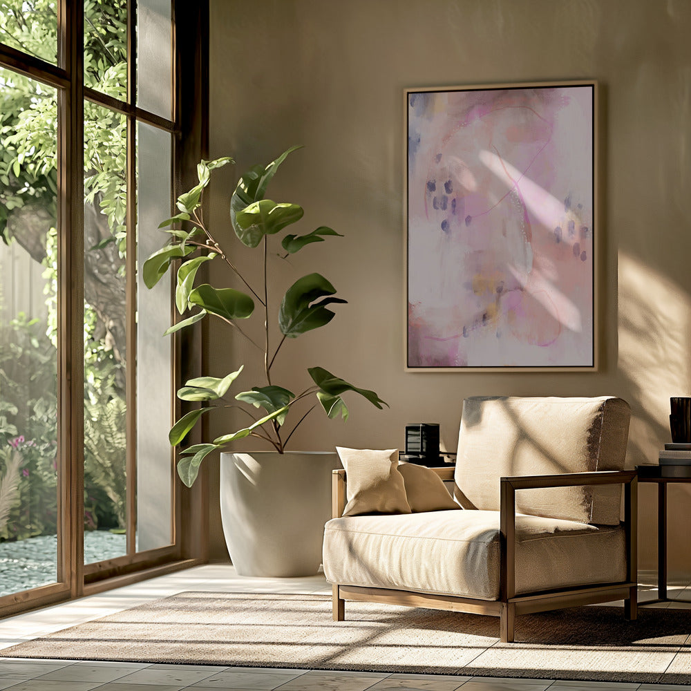 Pastel Fluisteringen | Poster