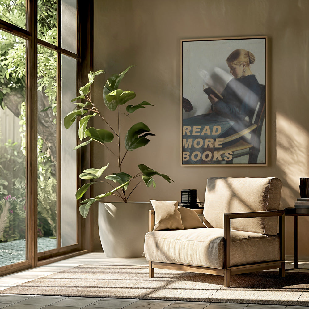 Lees meer boeken | Poster