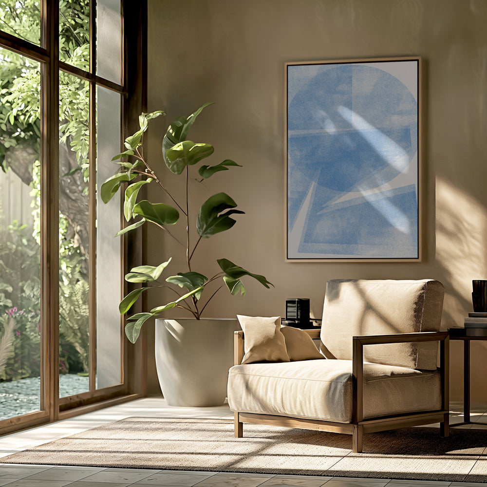 Azure Geometry | Poster