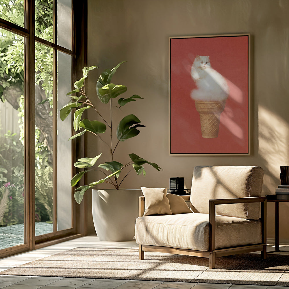 Kattenijs Rood | Poster