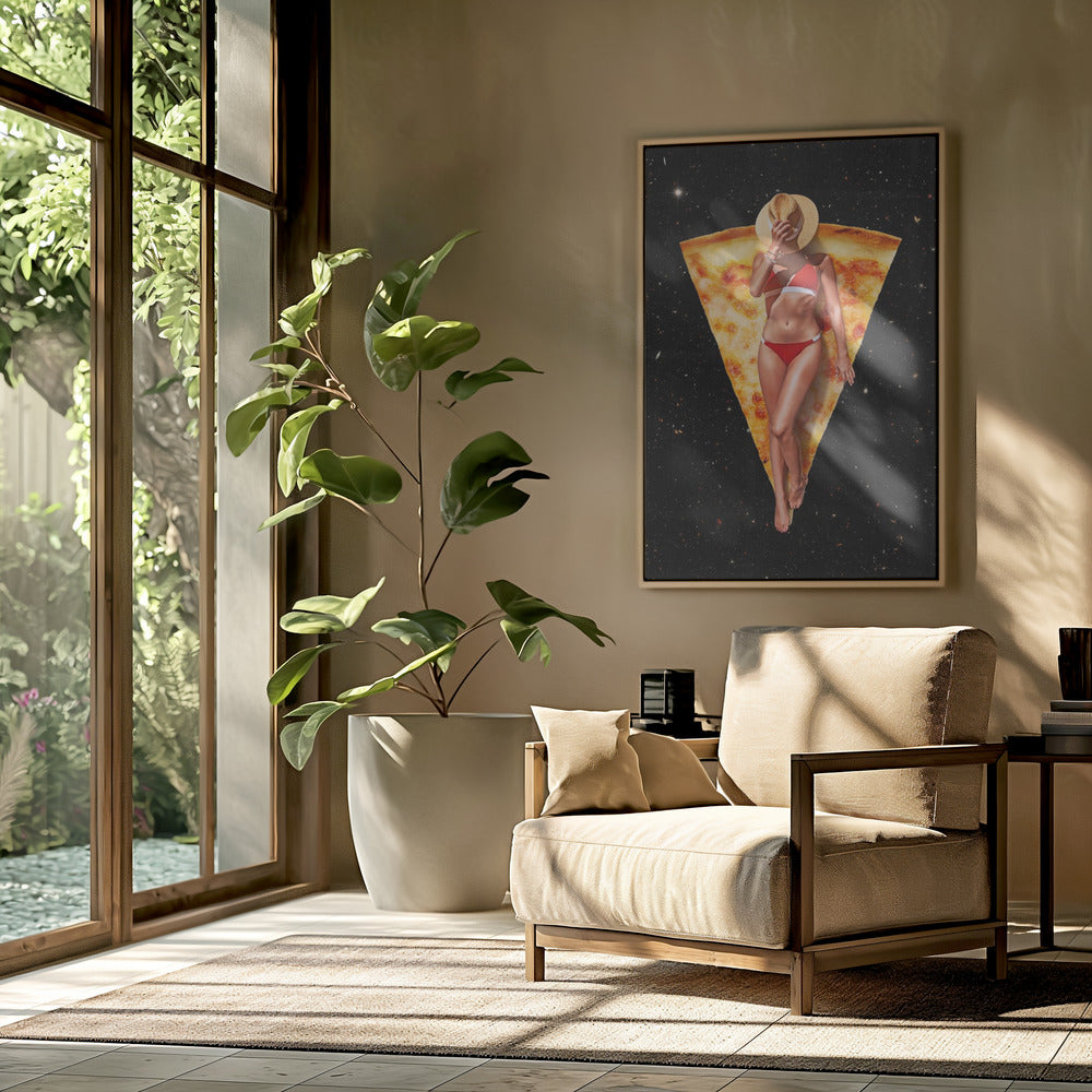 Pizza Zonnebank | Poster