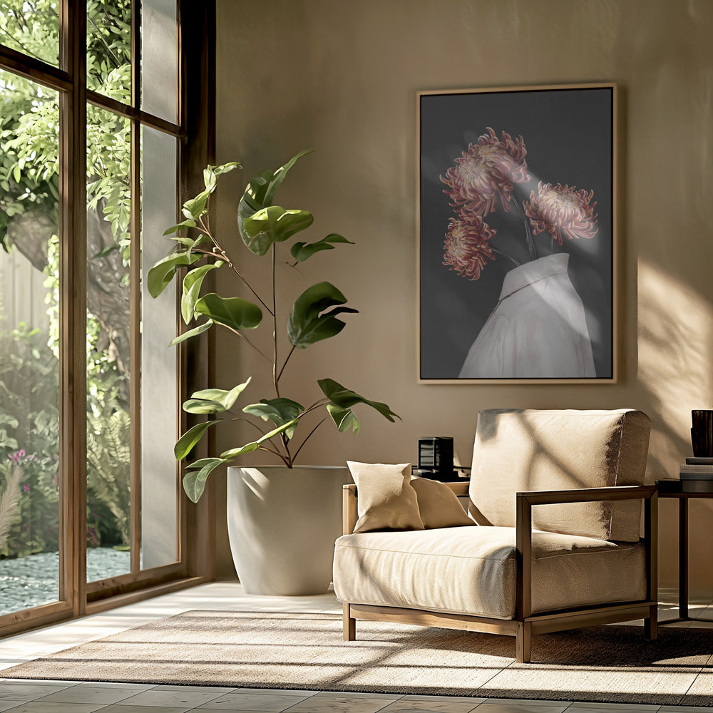 In bloei (donker) | Poster
