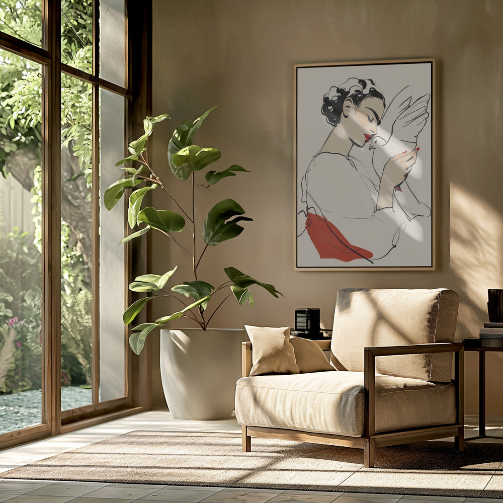 Dove Embrace | Poster