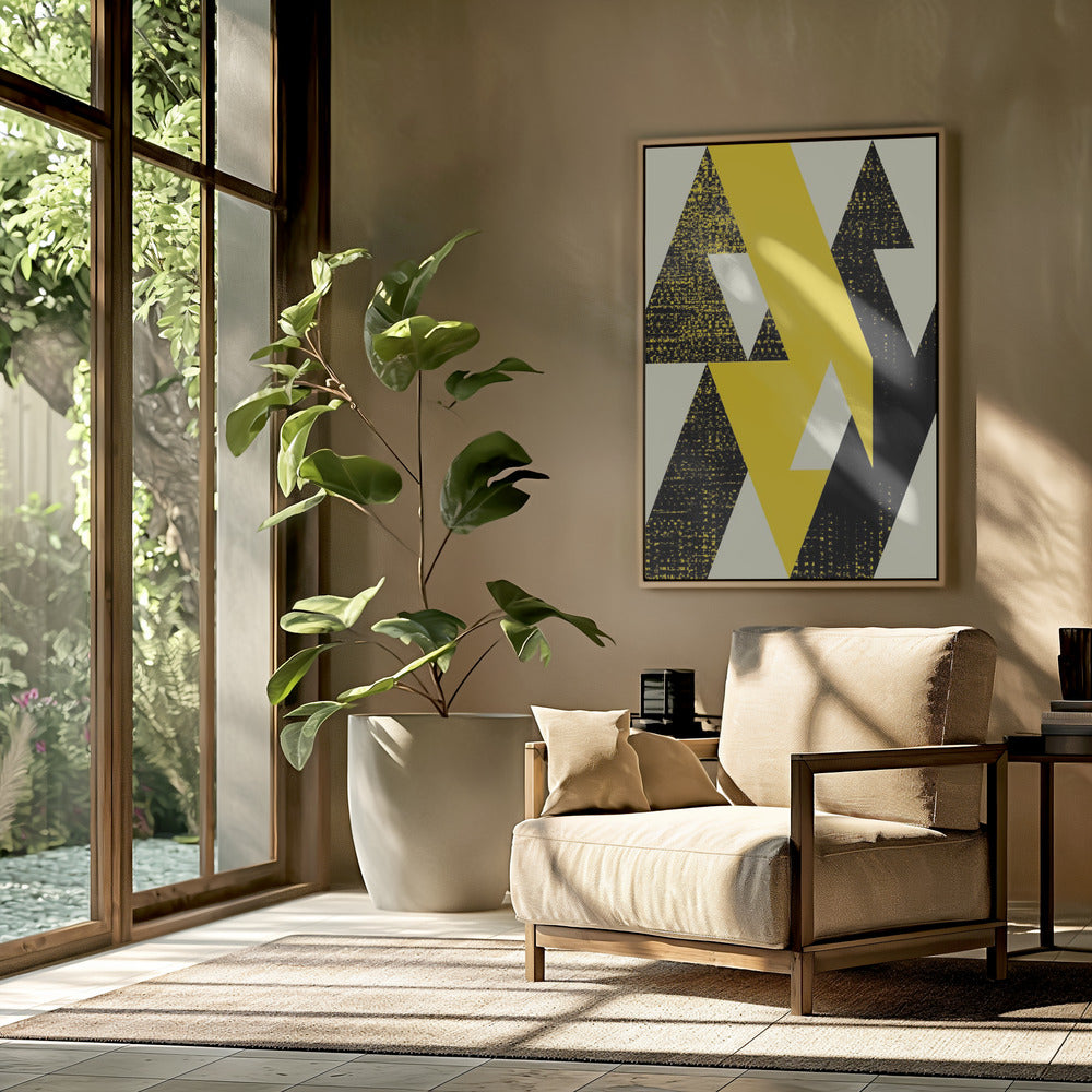 Abstracte geometrische vormen | Poster