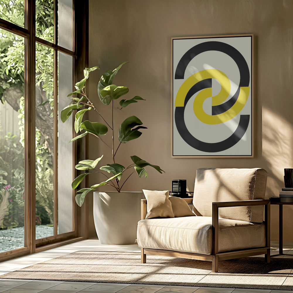 Verweven cirkels | Poster