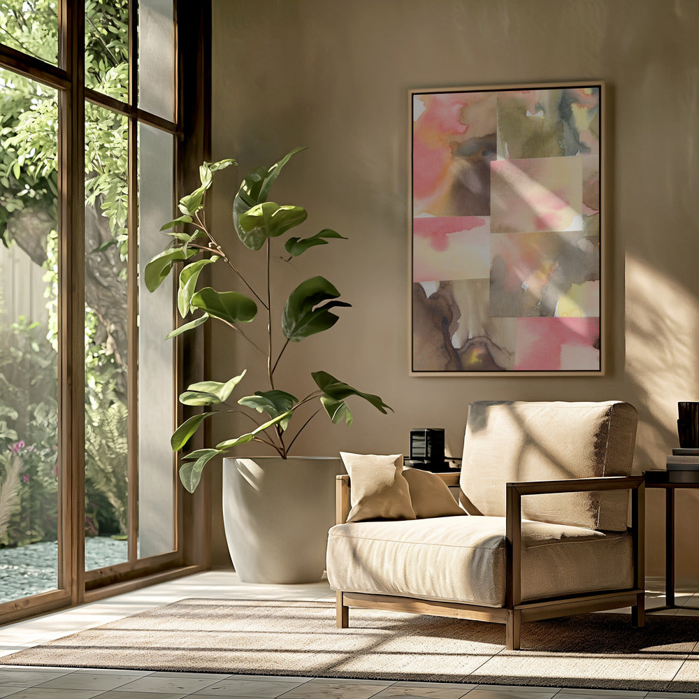Abstracte compositie 5 | Poster