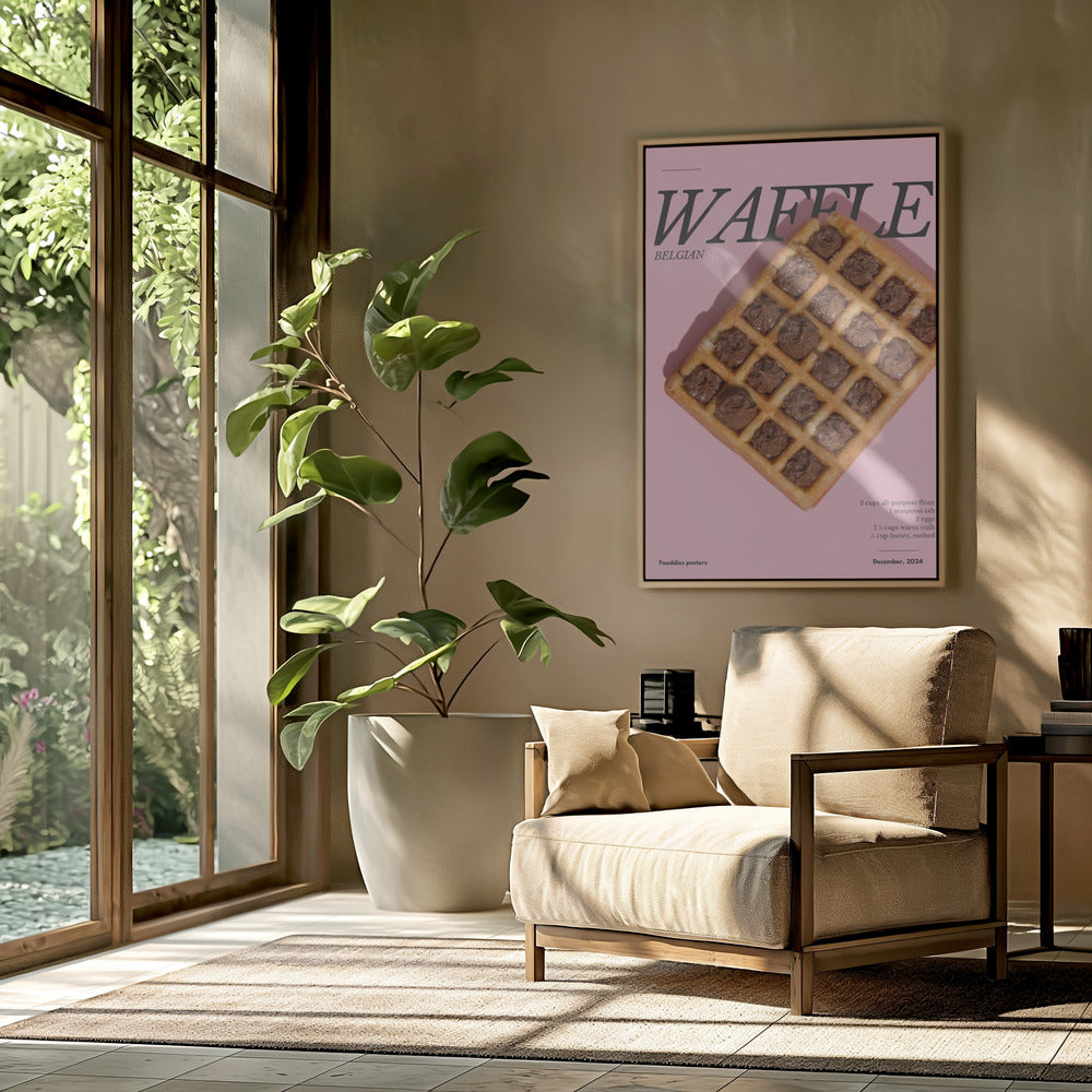 Belgische wafel | Poster