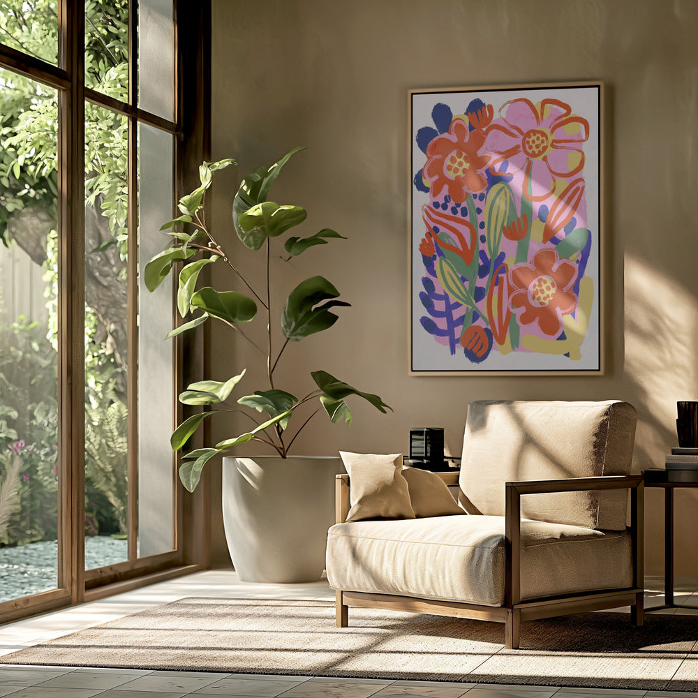 Bloemenvreugde | Poster