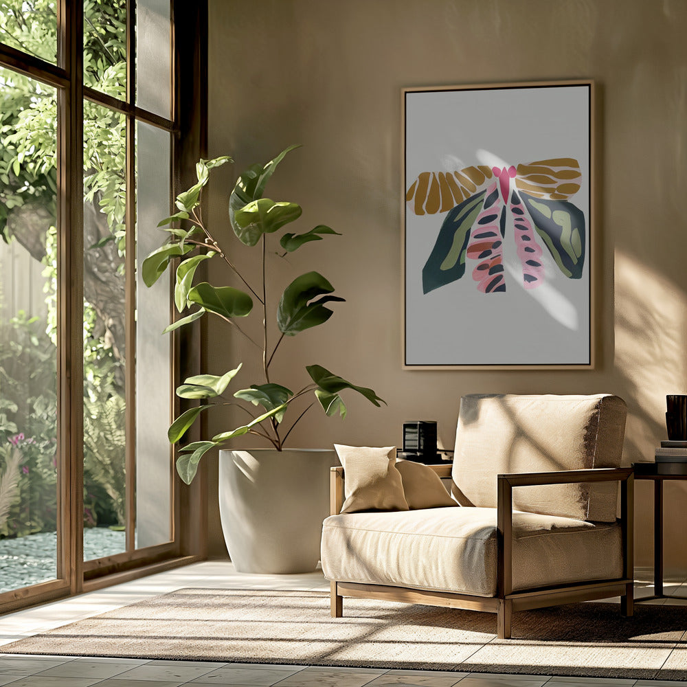 9933x14043 Din 140 Abstracte Vlinder.png | Poster
