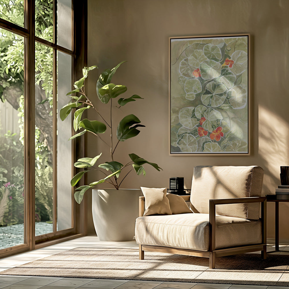 Oost-Indische kers wandtapijt | Poster