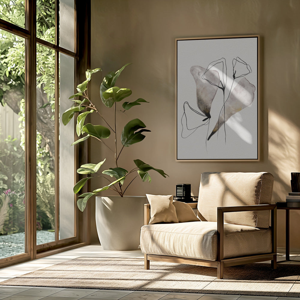Fluisterende bloemen | Poster