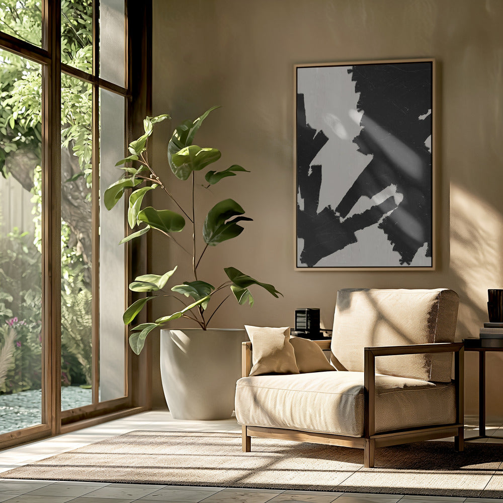 Canvas met opvallend contrast | Poster