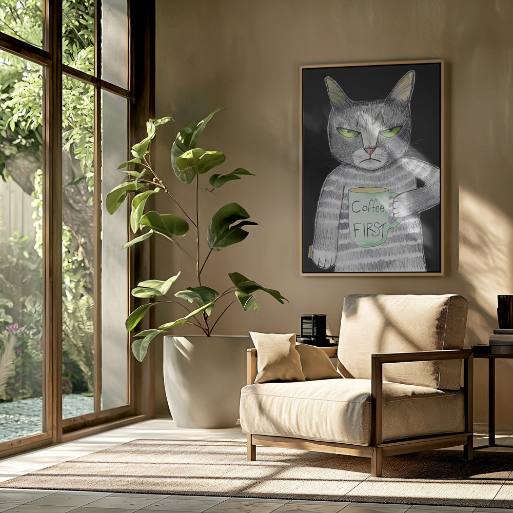 Coffee Cat | Poster