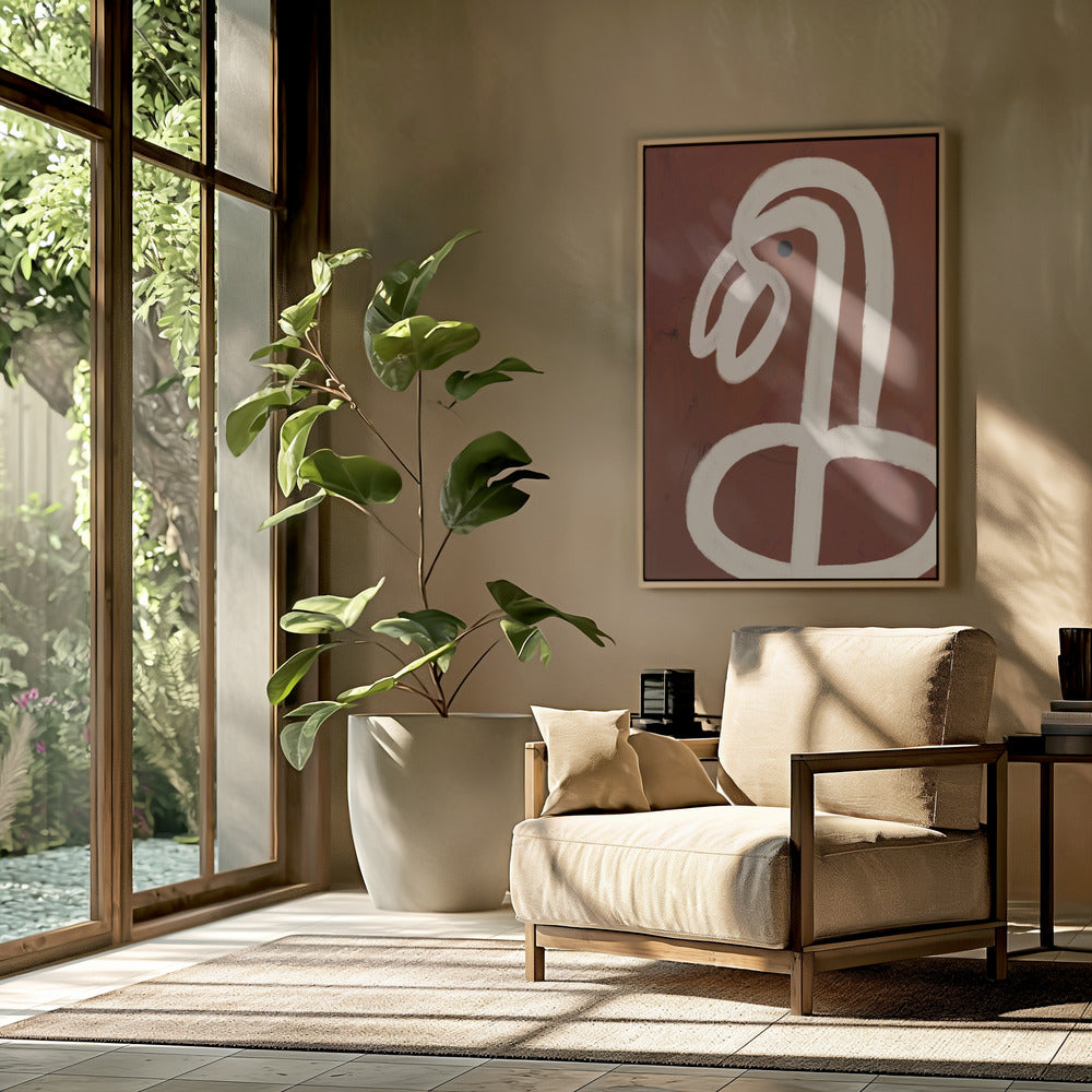 Gebogen sereniteit | Poster