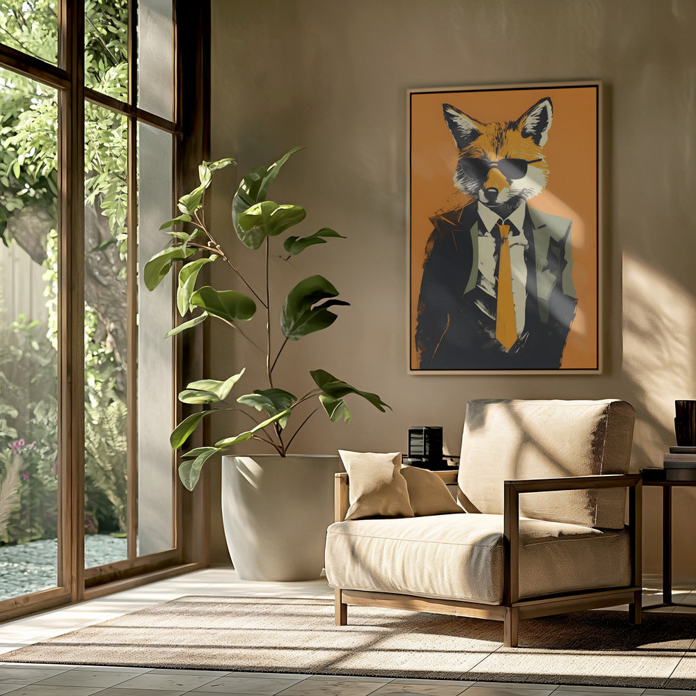 Fox In a Suit | Poster