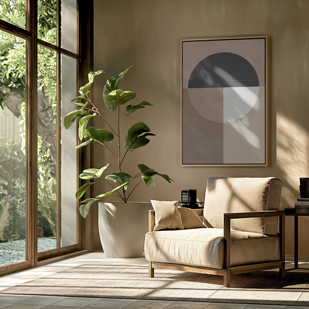 Brown geometry 7 | Poster