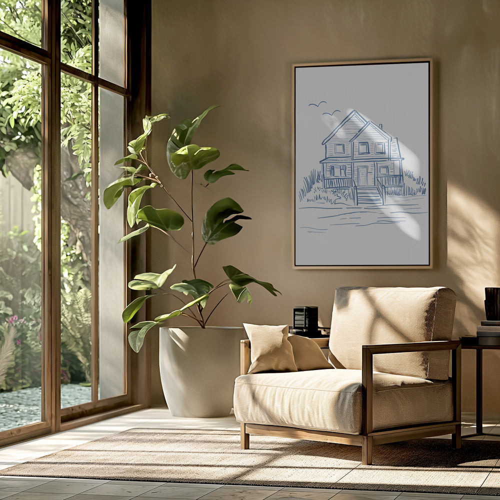 Nantucket Beachhouse | Poster